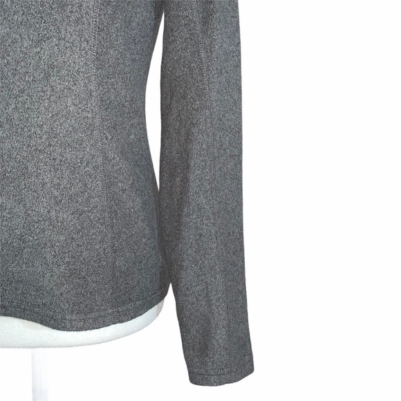 ⏰The North Face XS grey fleece pullover zip jacket - Picture 6 of 15